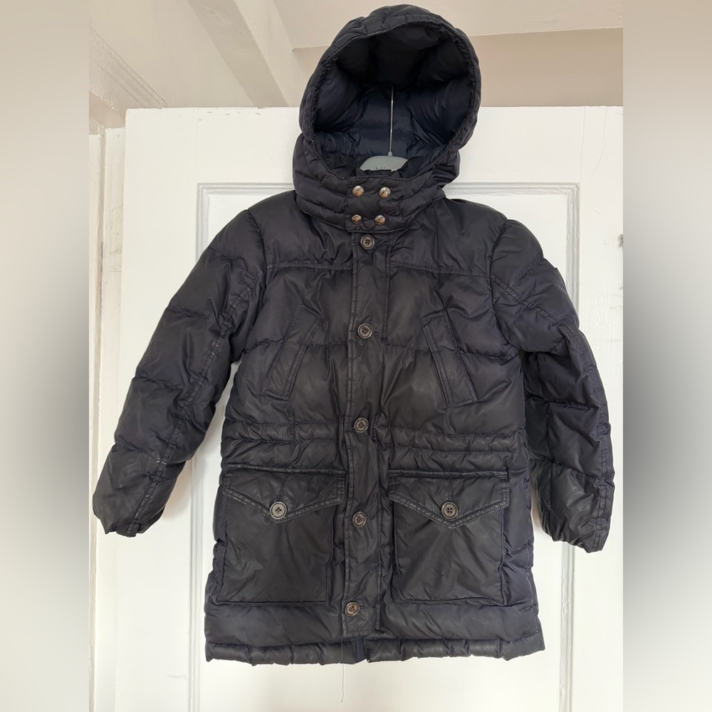 Ralph Lauren Kids Navy Down Puffer Coat